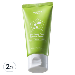 마미케어 레티놀 모공 축소 바다포도 탄력 리프팅 크림, 50g, 2개