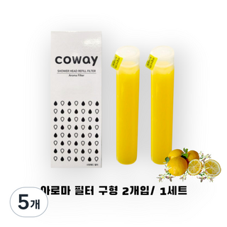 코웨이 샤워헤드 비타민필터, 5개, 구형