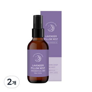더허브샵 필로우 미스트, 2개, 150ml, 라벤더