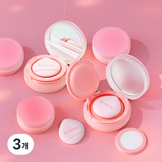 블랑느 메쉬망 미니 쿠션 케이스 DIY 4g, 3개, 미니핑크케이스