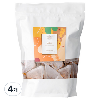 가다나 국화차 티백 티백차, 1g, 4개, 25개입