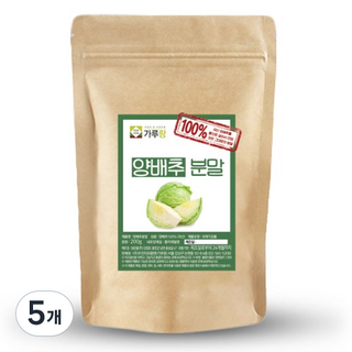 가루랑 양배추 분말, 200g, 5개