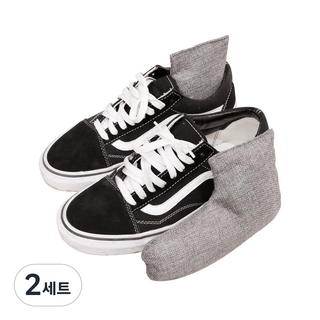 포케스틱 신발 모양 숯 제습 탈취 클린제, 2세트, 140g