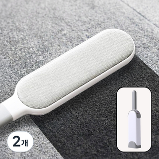 하루미 옷 먼지 제거기 브러쉬 돌돌이, 대형, 2개