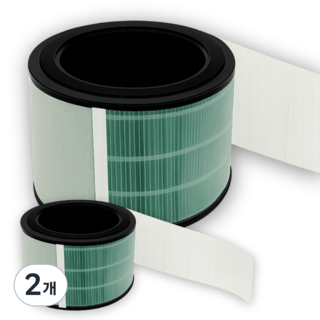 LG 엘지 공기청정기 퓨리케어 360 해파+탈취+펫망+필터세이퍼 세트 호환필터, 04.프리미엄형, 2개