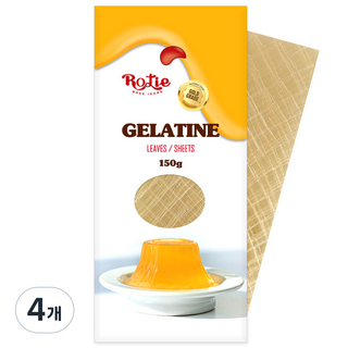 로티 판젤라틴 200bloom 이상 골드 등급, 4개, 150g