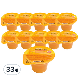 메디푸드 무스웰 고단백 고단백 영양푸딩, 100g, 33개