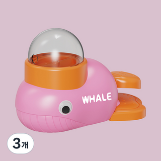 YANGTA 강아지 고양이 노즈워크 장난감, 3개, 핑크