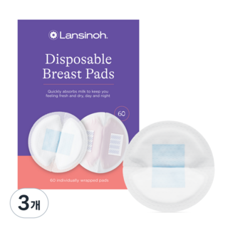 란시노 일회용 수유패드, 3개, 60개입