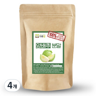 가루랑 양배추 분말, 200g, 4개