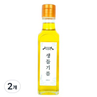하남댁 건강지키미 저온압착 생들기름, 2개, 300ml