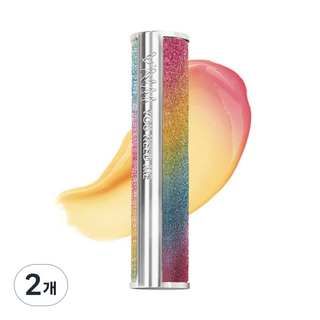 YNM 허니립밤, 레인보우, 3g, 2개