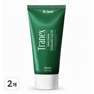 트라넥삼산 100% 정품 트라넥삼산 약국 기미크림 대용량 기미잡티크림, 50g, 2개