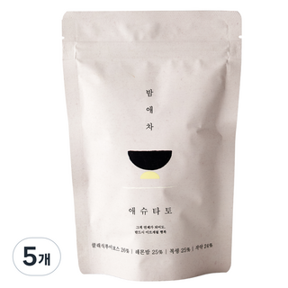 생리통 출산후 붓기차 순환차 숙면차 복령 작약 루이보스 레몬밤 밤애차, 5개, 20개입, 2g