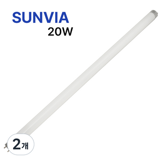 썬비아 포충등 포충램프 UVA 포충기등, 2개, 20w