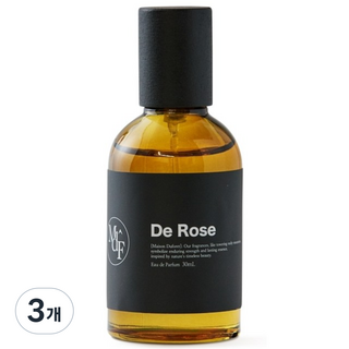 드 로즈 오드퍼퓸 남녀공용 카피향수 Maison Du Foret, 3개, 30ml