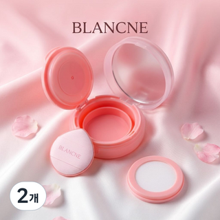 블랑느 메쉬망 미니 쿠션 케이스 DIY 4g, 2개, 미니핑크케이스