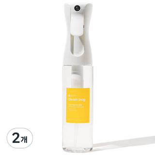 순수백과 클린버그 국화꽃 추출물 살충제 집먼지 진드기 빈대 초파리 피레트린 퇴치 스프레이, 2개