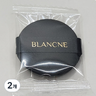 블랑느 메쉬망 미니 쿠션 케이스 DIY 4g, 2개, 미니루비셀퍼프 블랙 OPP개별포장, 1개