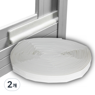 히트키퍼 프리미엄 신소재 20m 대용량 문풍지, 2개, 화이트