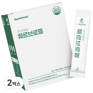건강품은하루 브로멜라인 퀘르세틴 파인애플효소 유산균 퀘르브로멜, 2박스, 30회분