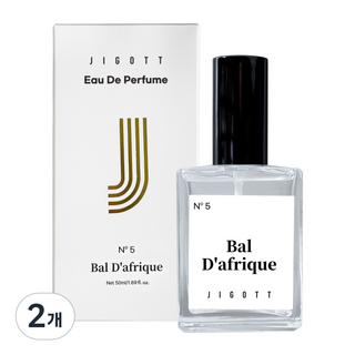 No.5 지고트 발 다프리크 오 데 퍼퓸 향수, 2개, 50ml