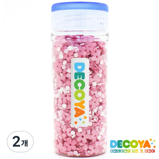 데코야 체리블라썸 믹스간편용기 (스프링클/제과제빵/데코), 2개, 85g