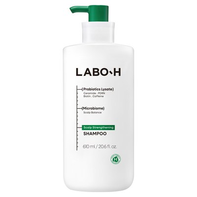 라보에이치 두피강화 클리닉 탈모증상완화 기능성 샴푸, 610ml, 1개