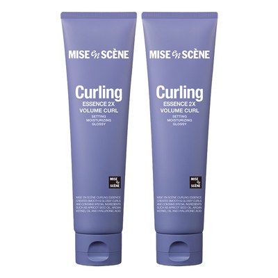 미쟝센 컬링 에센스 2X 볼륨 컬 크림, 150ml, 2개