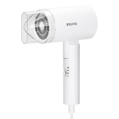 BRUNO 접이식 헤어 드라이기 1800W, BH-2130, White