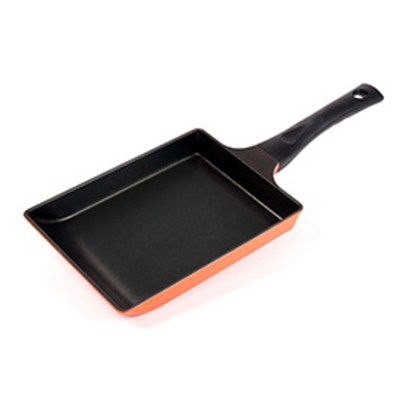 키친아트 오페라 계란말이팬 주황, 1개, 24cm