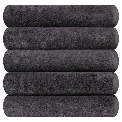 송월타월 뉴 데일리 소프트볼륨 40 수건 200g 코마사, 그레이, 5개