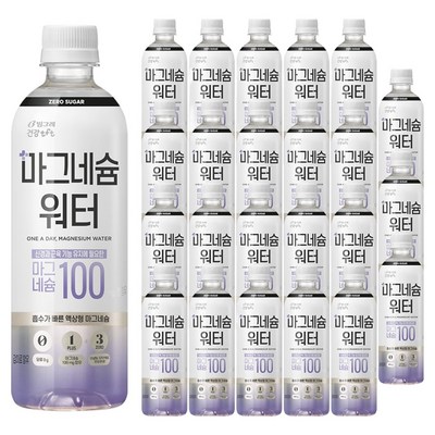 티에프티 마그네슘 워터, 500ml, 24개