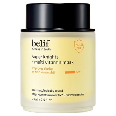 빌리프 슈퍼 나이츠 비타민 마스크, 75ml, 1개
