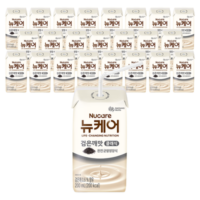 뉴케어 검은깨맛 클래식 완전균형영양식, 200ml, 24개