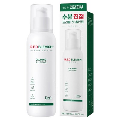 닥터지 레드 블레미쉬 포 맨 진정 올인원, 150ml, 1개