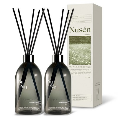 바이향 누센 시그니처 홈 디퓨저, 2개, 510ml, 딥카모