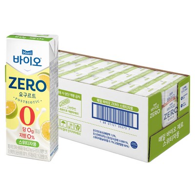 매일바이오 ZERO 스위티자몽 요구르트, 24개, 190ml