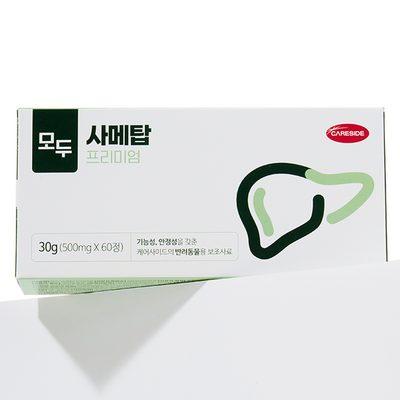케어사이드 반려동물 모두 사메탑 프리미엄 영양제 30g, 60정, 심장/간, 1개