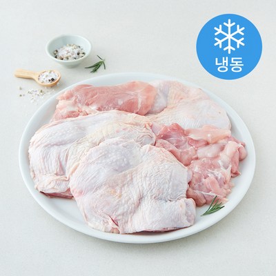 하이랜드푸드 브라질산 뼈없는 닭다리살 닭정육 (냉동), 1개, 1.95kg