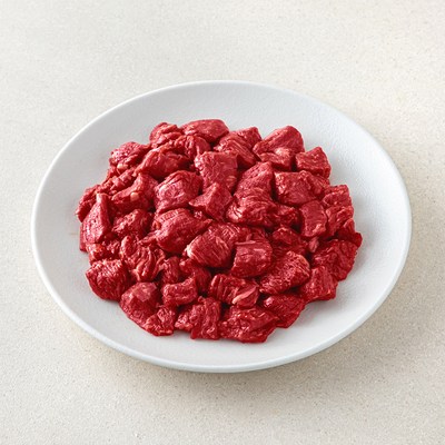한우 무항생제 1등급 정육 세절 국거리용 (냉장), 300g, 1개