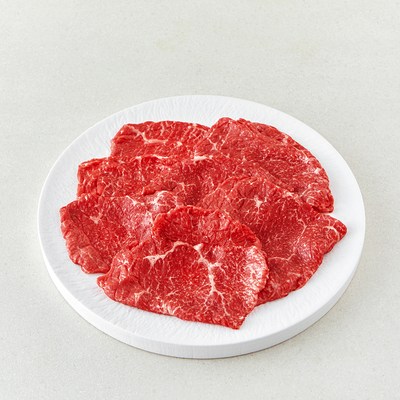 한우 무항생제 1등급 정육 불고기용 (냉장), 300g, 1개