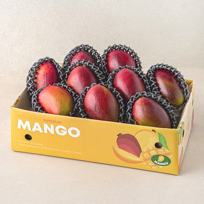 수플린 브라질산 애플망고 실속세트 8~9개입, 3.5kg, 1박스