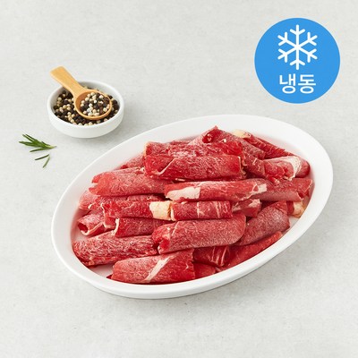 호주산 척롤 샤브샤브용 (냉동), 1개, 500g