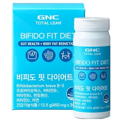 GNCTOTALLEAN 비피도 핏 다이어트 유산균, 30정, 1개