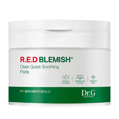 닥터지 레드 블레미쉬 클리어 퀵 수딩 팩 130ml, 70개입, 1개