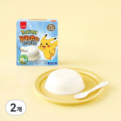 삼립 피카츄우유푸딩, 140g, 2개, 1개입