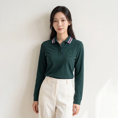 크로커다일레이디 여성용 레글런 티셔츠 CLDFTS208