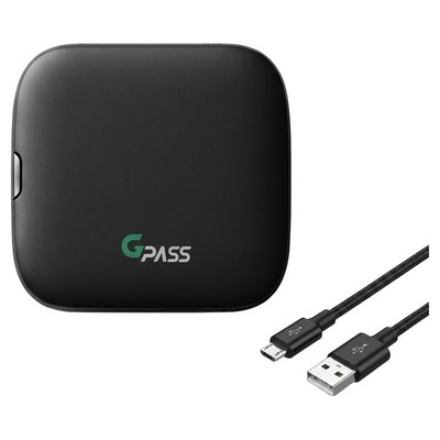 지패스 에어포인트 RF유선 하이패스 단말기 GPASS AP500S, 블랙, 단말기본체 + 양면부착거치대 + 퀵매뉴얼 + 시거잭케이블 + USB케이블