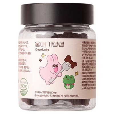 디어랩스 강아지 울애기쌩쌩 노견 눈 피부 관절 면역 장 종합영양제